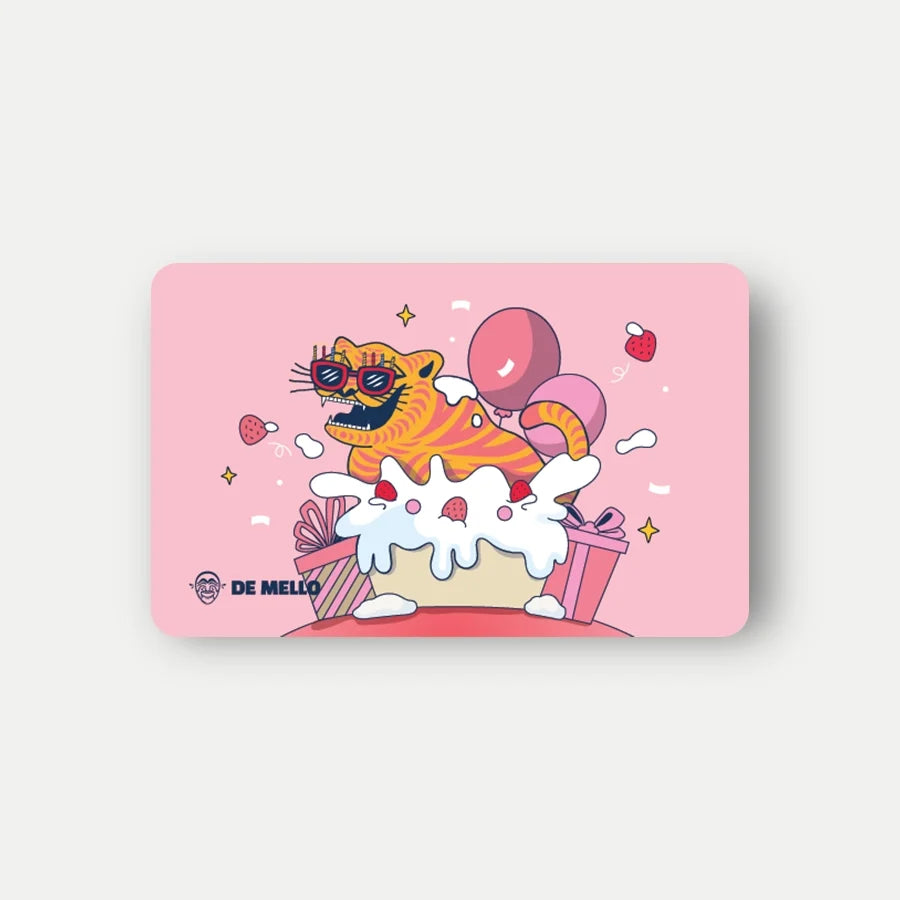 Online e-Gift Card - Happy Birthday