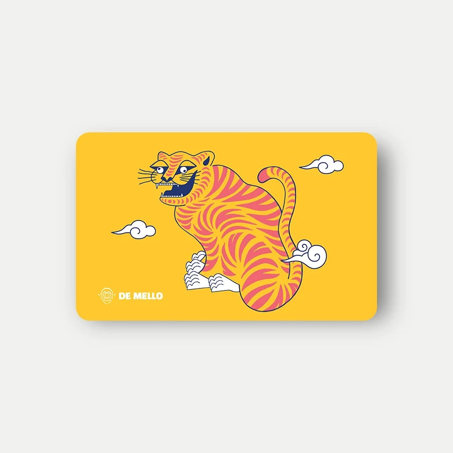 Online e-Gift Card - Felix the Tiger